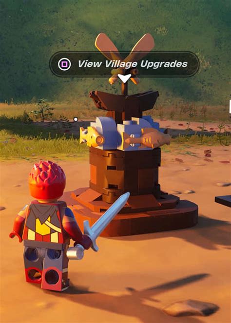 How to upgrade your village in LEGO Fortnite .